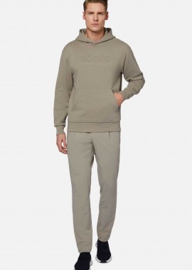 Boggi Milano ανδρικό παντελόνι μονόχρωμο Regular Fit - BO24P011702 Μπεζ