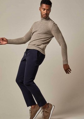 Profuomo ανδρικό casual παντελόνι Slim Fit - PP2Q00001C Σκούρο Μπλε