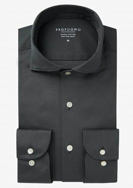 PROFUOMO - Profuomo ανδρικό πουκάμισο μονόχρωμο Slim Fit