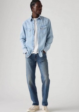 Levi's® ανδρικό τζιν παντελόνι πεντάτσεπο Regular Tapered Fit 