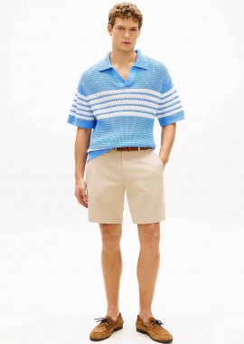 TOMMY HILFIGER - Tommy Hilfiger ανδρική βερμούδα chino Regular Fit - MW0MW42352 Μπεζ