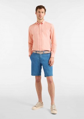 Harmont & Blaine ανδρική denim βερμούδα Regular Fit - BRQ025059465C58 Denim Blue