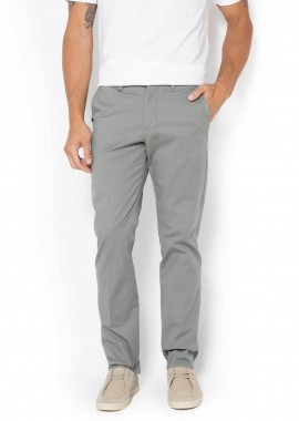 The Bostonians ανδρικό παντελόνι chino twill Modern Fit - CN1154T596 Γκρι