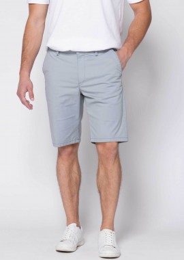 THE BOSTONIANS - The Bostonians ανδρική βερμούδα chino Regular Fit - EN0847T303 Γκρι Γαλάζιο