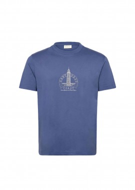 Gant ανδρικό T-shirt με graphic print Regular Fit - 2003425 Μπλε
