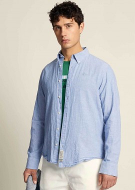 La Martina ανδρικό πουκάμισο button down με λογότυπο Regular Fit 