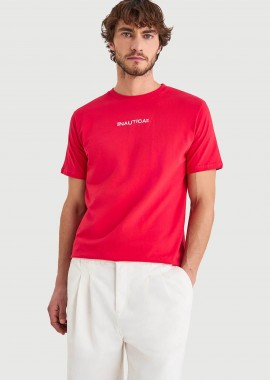 Nautica ανδρικό T-shirt με λογότυπο 