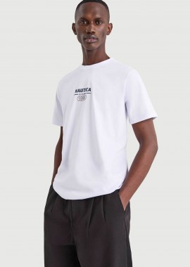 Nautica ανδρικό T-shirt με λογότυπο 