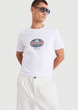 NAUTICA - Nautica ανδρικό T-shirt με graphic print