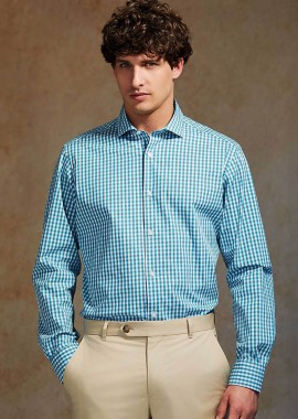 Oxford Company ανδρικό sport πουκάμισο καρό Slim Fit 