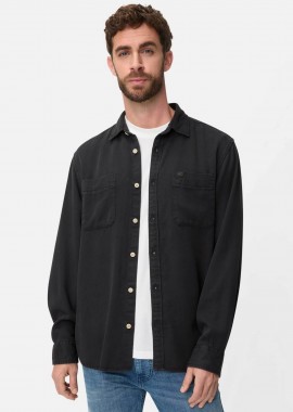 CAMEL ACTIVE - Camel Active ανδρικό πουκάμισο με τσέπες Regular Fit - C261-409130-7S30 Μπλε Σκούρο