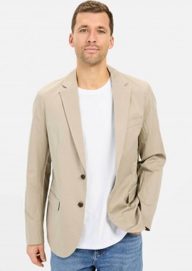 Camel Active ανδρικό σακάκι μονόχρωμο Regular Fit - C261NOS-442705-9I88 Μπεζ
