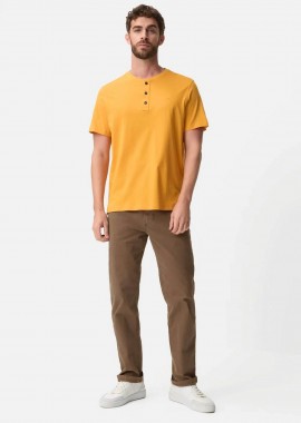Camel Active ανδρικό παντελόνι πεντάσεπο Relaxed Fit - C261-488X12-7F02 Καφέ