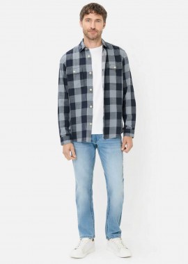 Camel Active ανδρικό τζιν παντελόνι πεντάτσεπο Regular Fit - C261-488R53-7D73 Denim Blue Ανοιχτό