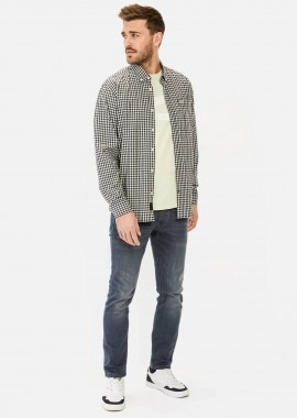 CAMEL ACTIVE - Camel Active ανδρικό τζιν παντελόνι πεντάτσεπο Slim Fit - C261NOS-488S03-9D23 Denim Blue Σκούρο