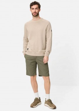 CAMEL ACTIVE - Camel Active ανδρική βερμούδα chino Regular Fit - C261-497R15-7F22 Λαδί