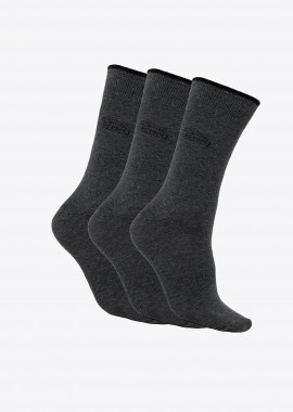 CAMEL ACTIVE - Camel Active σετ ανδρικές μακριές κάλτσες (3 ζευγάρια) - CA261NOS-6593 Ανθρακί