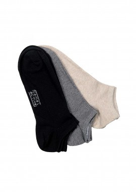 Camel Active σετ ανδρικές κοντές κάλτσες (3 ζευγάρια) - CA261-6335 Μπεζ