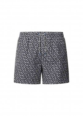 Pepe Jeans ανδρικό μαγίο με all-over print - PMB10414 Μαύρο