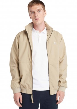 Timberland ανδρικό bomber jacket αδιάβροχο με κουκούλα - TB0A5WWBDH41 Μπεζ