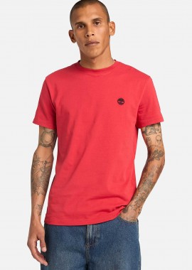 Timberland ανδρικό T-shirt με κεντημένο tree logo Slim Fit 