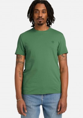Timberland ανδρικό T-shirt με κεντημένο tree logo Slim Fit 