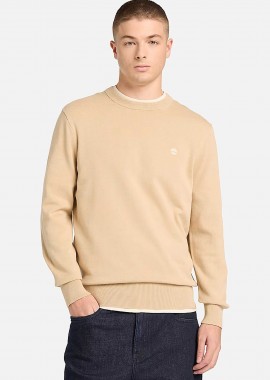 TIMBERLAND - Timberland ανδρικό πουλόβερ με κεντημένο tree logo Regular Fit