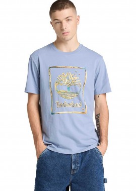 TIMBERLAND - Timberland ανδρικό T-shirt με λογότυπο Regular Fit
