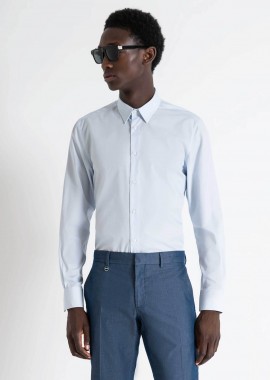 Antony Morato ανδρικό πουκάμισο μονόχρωμο Slim Fit 