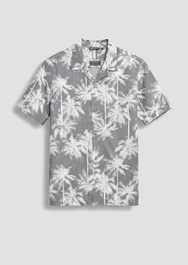 ANTONY MORATO - Antony Morato ανδρικό πουκάμισο με all-over palm tree pattern Regular Fit