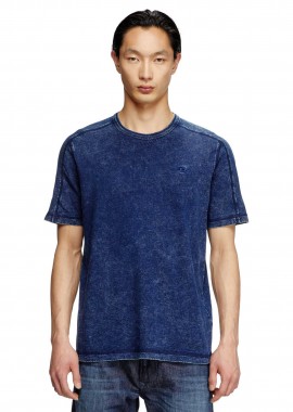 Diesel ανδρικό T-shirt με λογότυπο ''T-Adjind'' - S25A164070QJAH Μπλε