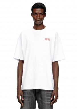 DIESEL - Diesel ανδρικό T-shirt με λογότυπο Relaxed Fit
