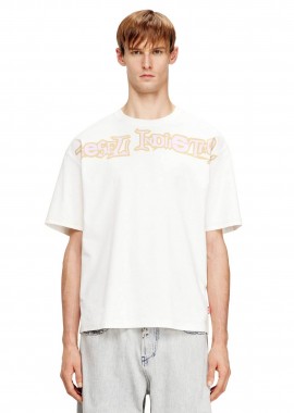 DIESEL - Diesel ανδρικό T-shirt με lettering Relaxed Fit