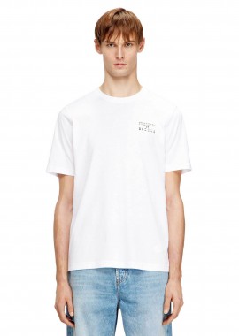 Diesel ανδρικό T-shirt με λογότυπο και lettering Regular Fit 