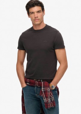 SUPERDRY & CO - Superdry ανδρικό T-shirt με κεντημένο λογότυπο Slim Fit