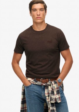 Superdry ανδρικό T-shirt με κεντημένο λογότυπο Slim Fit 