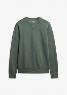 Superdry ανδρική μπλούζα φούτερ με κεντημένο λογότυπο Relaxed Fit 