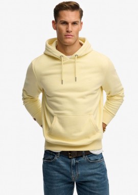 SUPERDRY & CO - Superdry ανδρική μπλούζα φούτερ με κουκούλα και κεντημένο λογότυπο Loose Fit