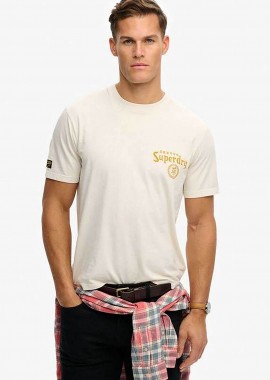 SUPERDRY & CO - Superdry ανδρικό T-shirt με graphic print Loose Fit
