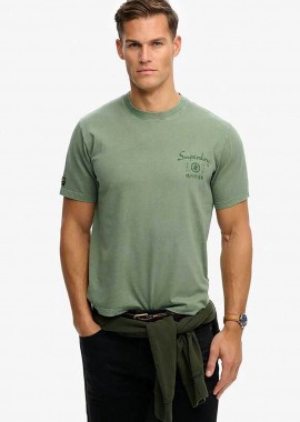SUPERDRY & CO - Superdry ανδρικό T-shirt με graphic print Loose Fit