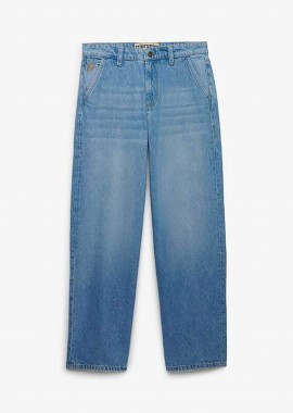 SUPERDRY & CO - Superdry ανδρικό τζιν παντελόνι πεντάτσεπο Baggy Fit