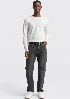 TOM TAILOR - Tom Tailor ανδρικό τζιν παντελόνι πεντάτσεπο Relaxed Fit - 1044988 Ανθρακί