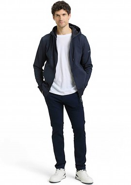 TOM TAILOR - Tom Tailor ανδρικό παντελόνι chino Slim Fit - 1050738 Μπλε Σκούρο