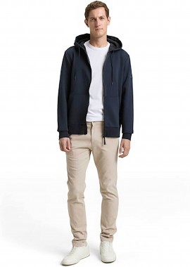 TOM TAILOR - Tom Tailor ανδρικό παντελόνι chino Slim Fit - 1050738 Μπεζ