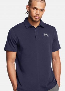 Under Armour ανδρική μπλούζα πόλο με λογότυπο Loose Fit 