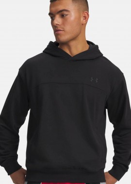 UNDER ARMOUR - Under Armour ανδρική μπλούζα φούτερ με κουκούλα και κεντημένο λογότυπο Loose Fit