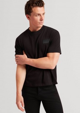 TED BAKER - Ted Baker ανδρικό T-shirt με logo patch Regular Fit