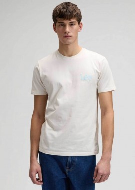 Lee® ανδρικό T-shirt με logo print Regular Fit 