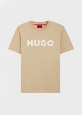 Hugo Boss ανδρικό T-shirt με logo print Regular Fit 