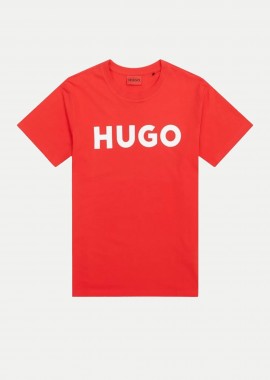 Hugo Boss ανδρικό T-shirt με logo print Regular Fit 